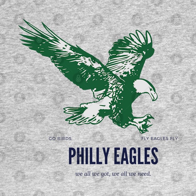 Philly Eagles (White font) - Philadelphia Eagles by cheesefries